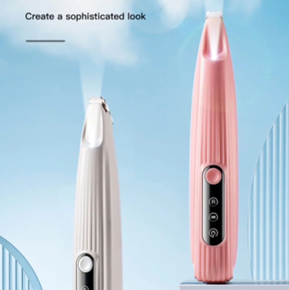 Pet foot trimmer pink and white